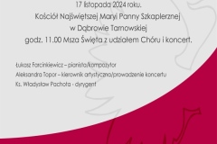 2024 - Dabrowa Tarnowska Swieto Niepodleglosci - plakat
